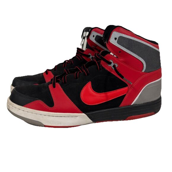Nike Mach Force Hi Basketball Shoe Size 13 MENS 525312-016 Red Black Charcoal main image 4